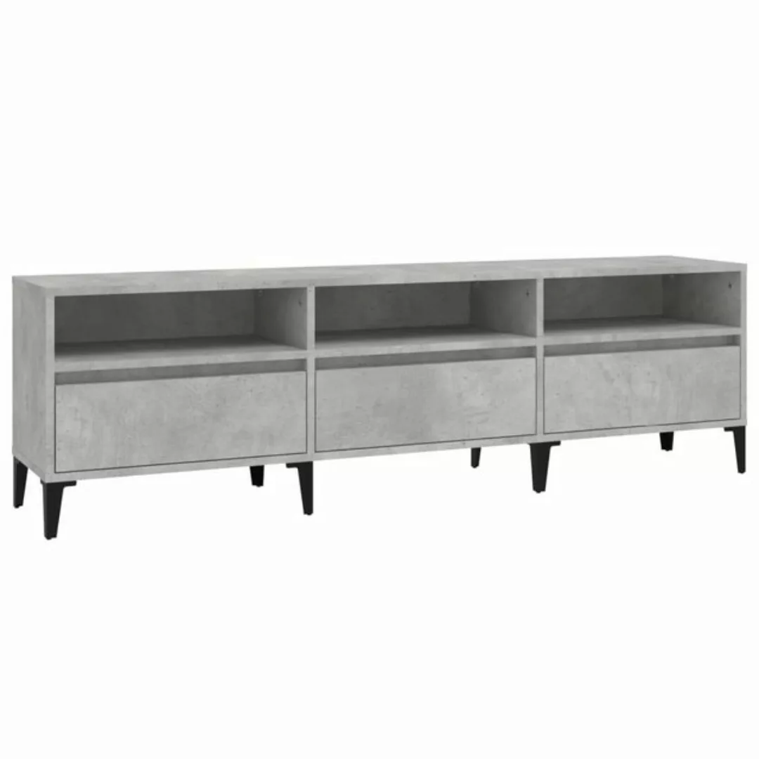 Vidaxl Tv-schrank Betongrau 150x30x44,5 Cm Holzwerkstoff günstig online kaufen