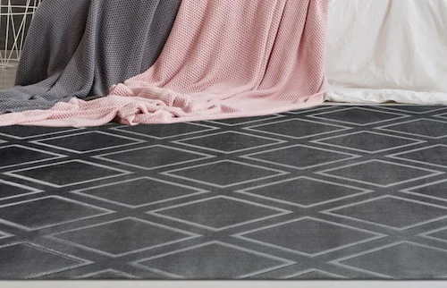 calo-deluxe Teppich »Latemar 400«, rechteckig, 7 mm Höhe, Hoch -Tief Strukt günstig online kaufen