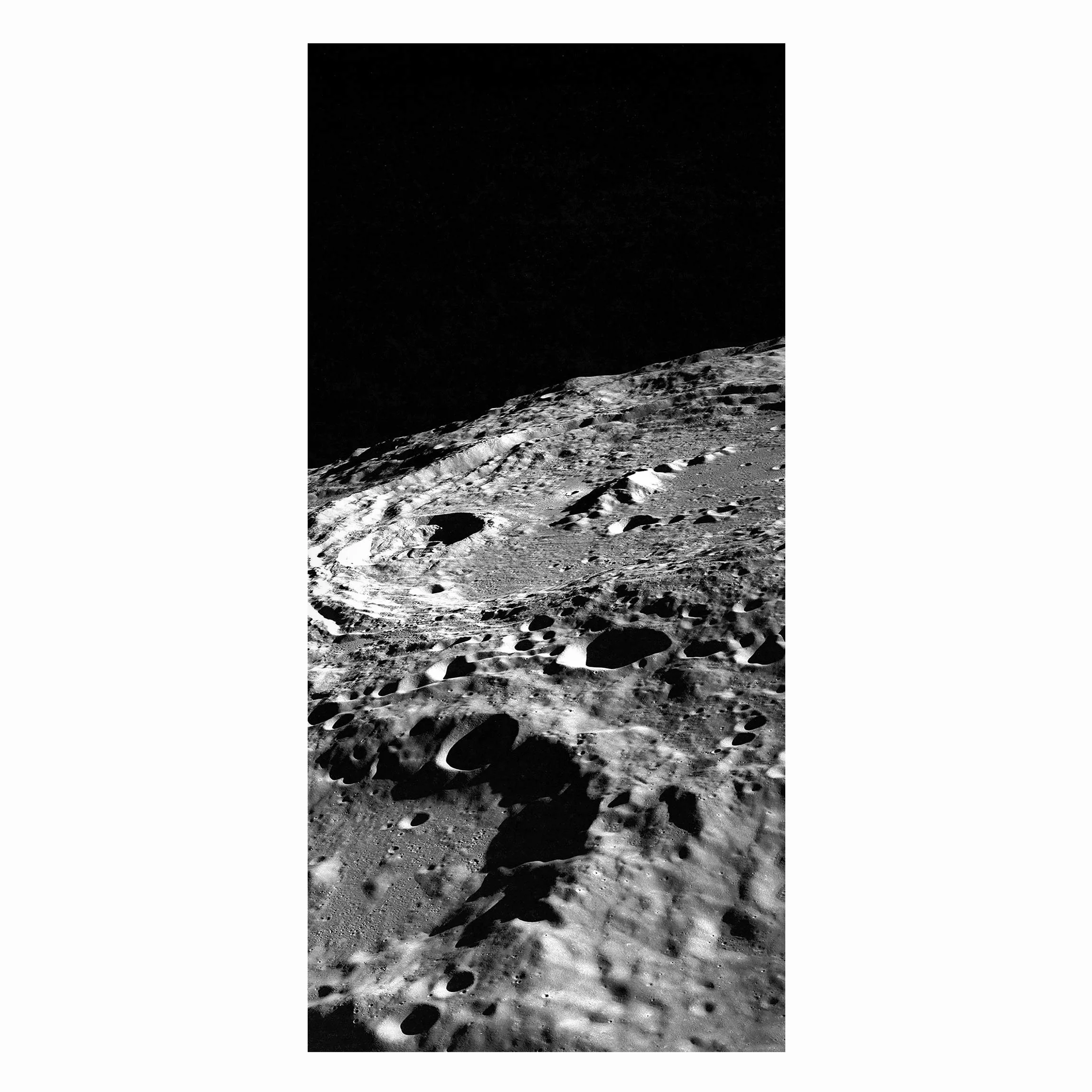 Magnettafel NASA Fotografie Mondkrater günstig online kaufen