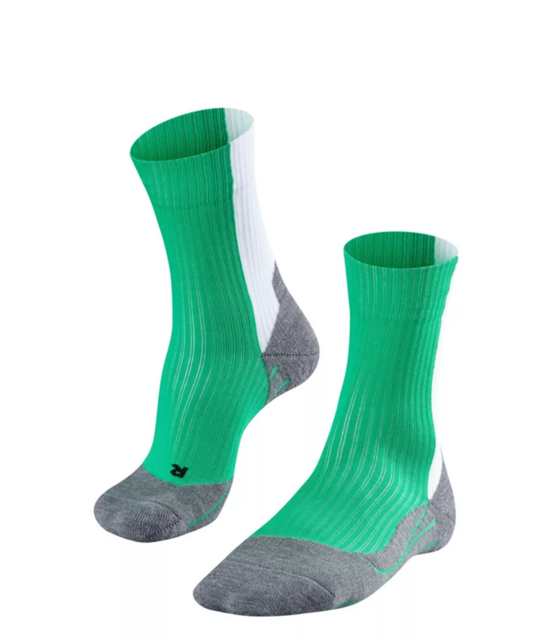 FALKE TE2 Thread Herren Tennis Socken, 42-43, Grün, AnderesMuster, Baumwoll günstig online kaufen