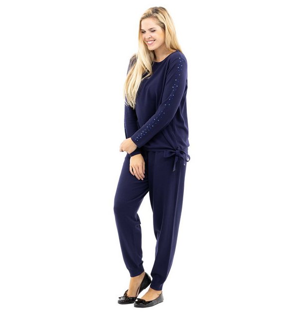 MONACO blue WEEKEND Jogg Pants Sweathose figurumspielend aus Feinstrick günstig online kaufen