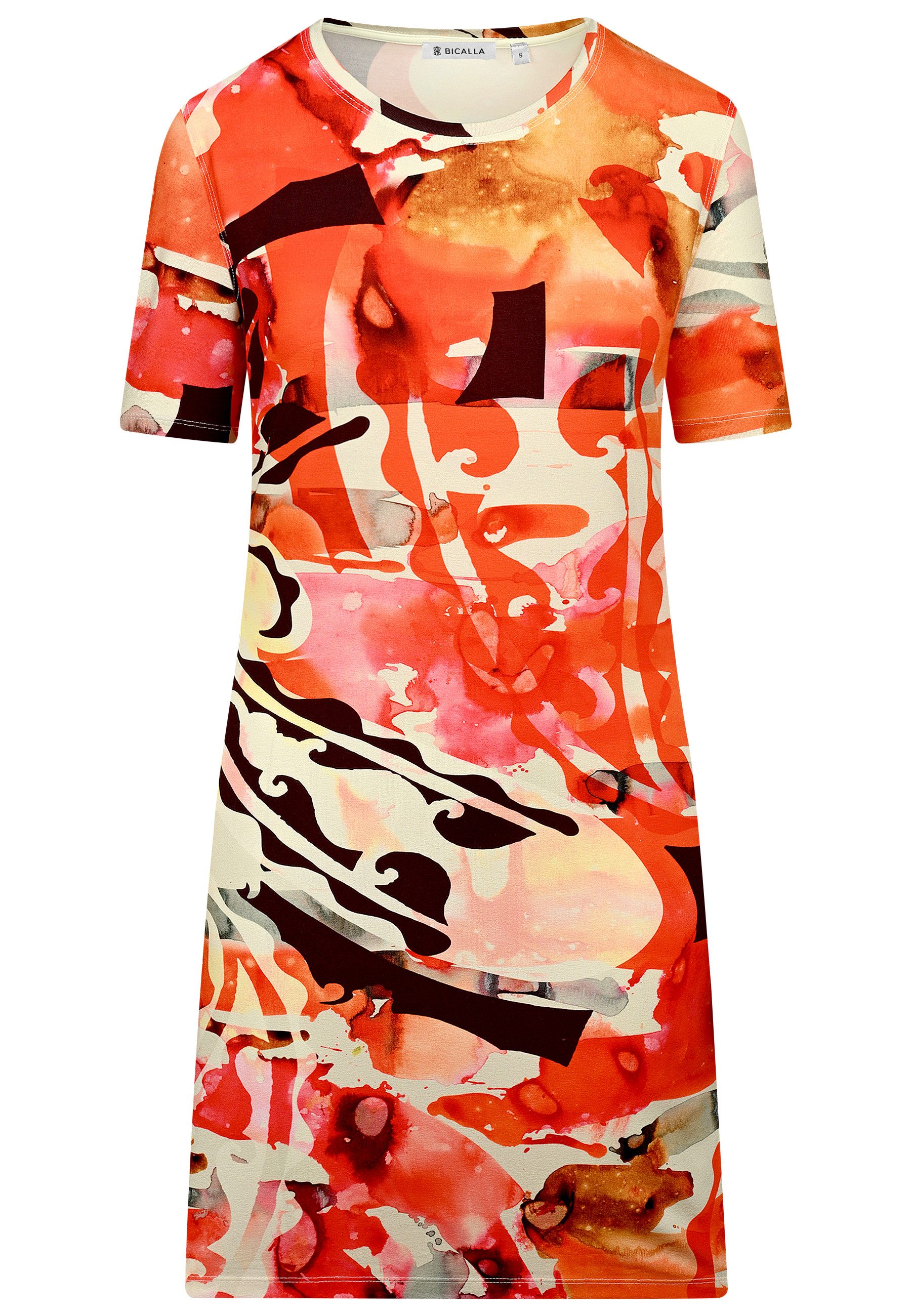 BICALLA Midikleid Dress Aqua Flowers - günstig online kaufen