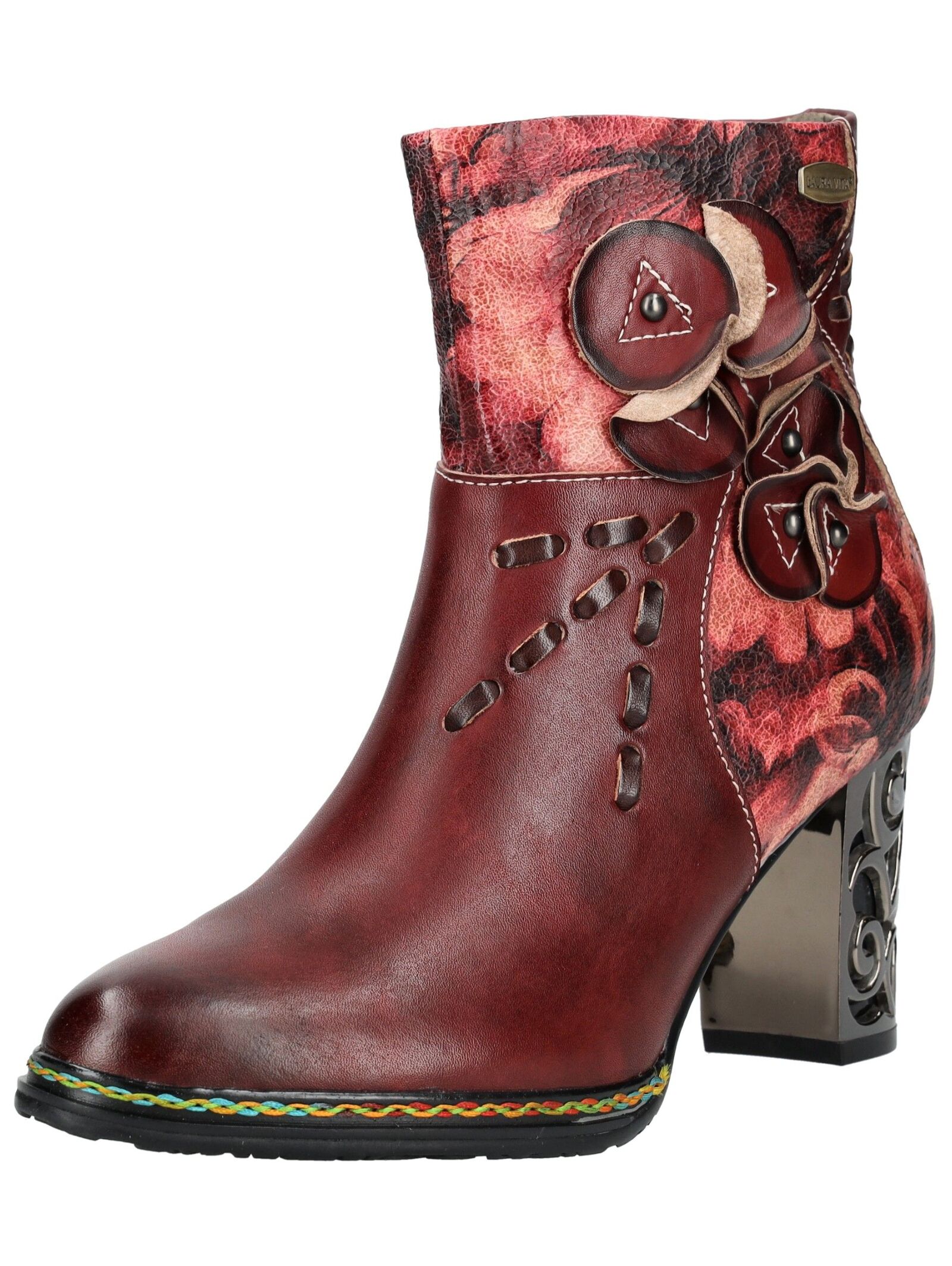 LAURA VITA Stiefelette "LAURA VITA Stiefelette Leder/Textil" günstig online kaufen