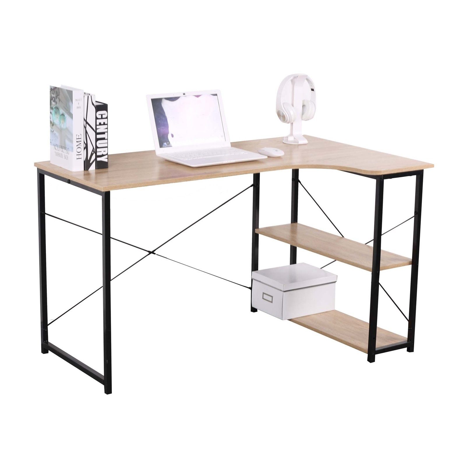 HTI-Living Eckschreibtisch Winkelschreibtisch 120 x 73 günstig online kaufen