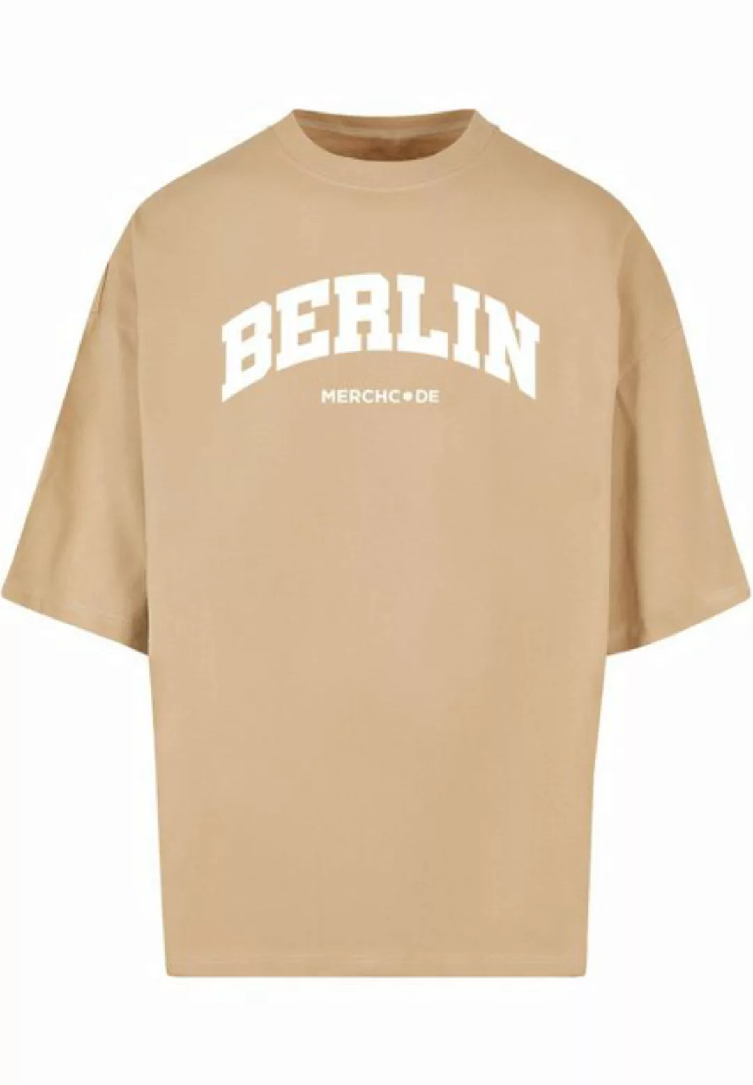 Merchcode T-Shirt Merchcode Herren Berlin Wording - Huge Tee (1-tlg) günstig online kaufen