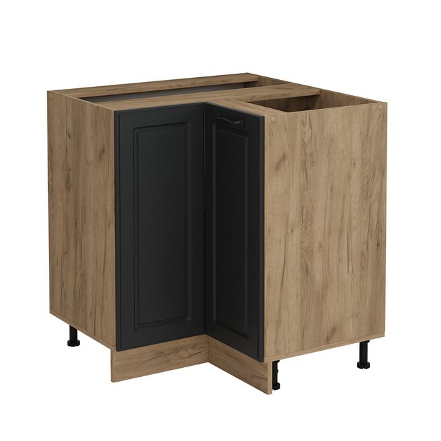 Vicco Eckunterschrank R-Line, Anthrazit Landhaus/Goldkraft Eiche, 75.6 cm o günstig online kaufen