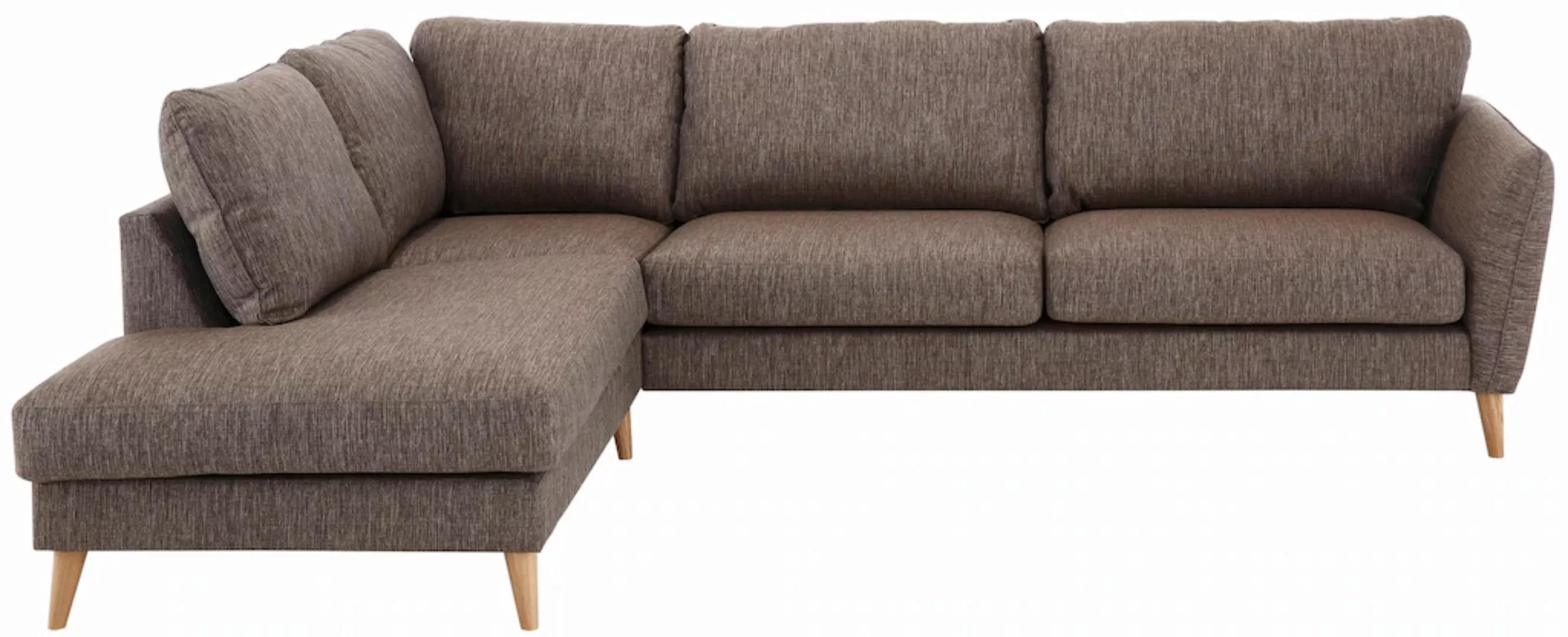 Home affaire Ecksofa "MARSEILLE 278/202 cm, L-Form, Ottom. rechts/links", m günstig online kaufen