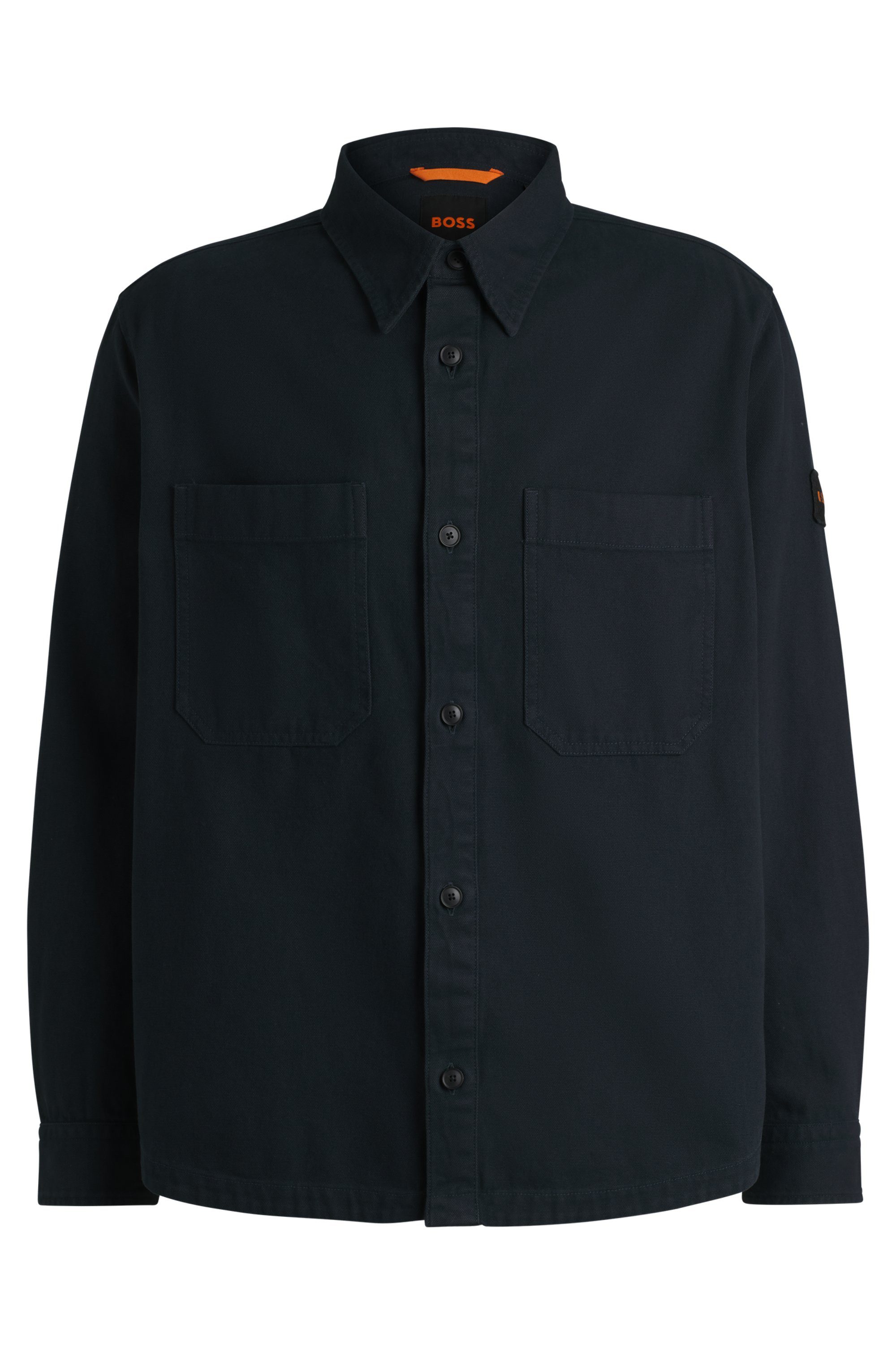 BOSS ORANGE Langarmhemd Lerato in Oversize-Fit günstig online kaufen