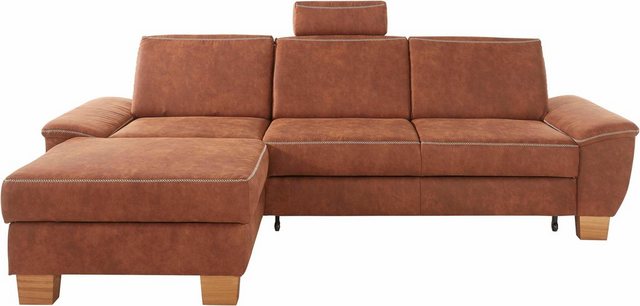 exxpo - sofa fashion Ecksofa "Croma, hochwertige Detailverarbeitung, mit Ko günstig online kaufen