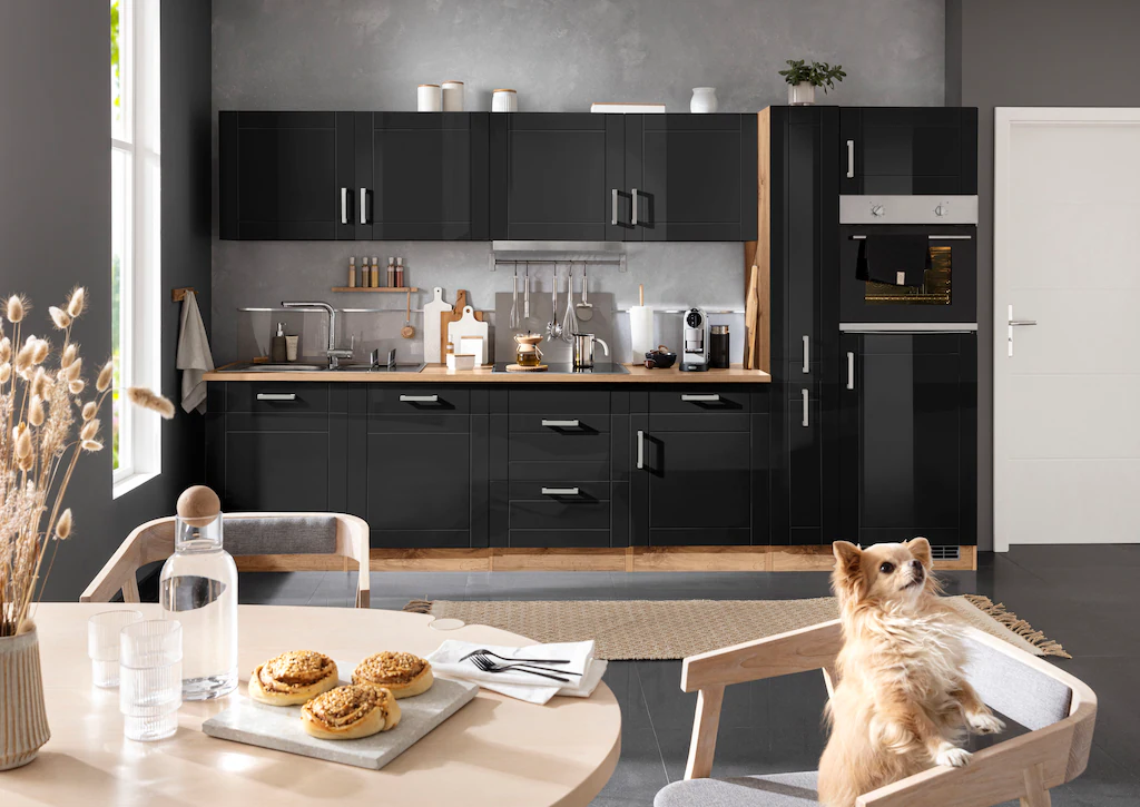 HELD MÖBEL Küchenzeile "Tinnum", mit E-Geräten, Breite 330 cm günstig online kaufen