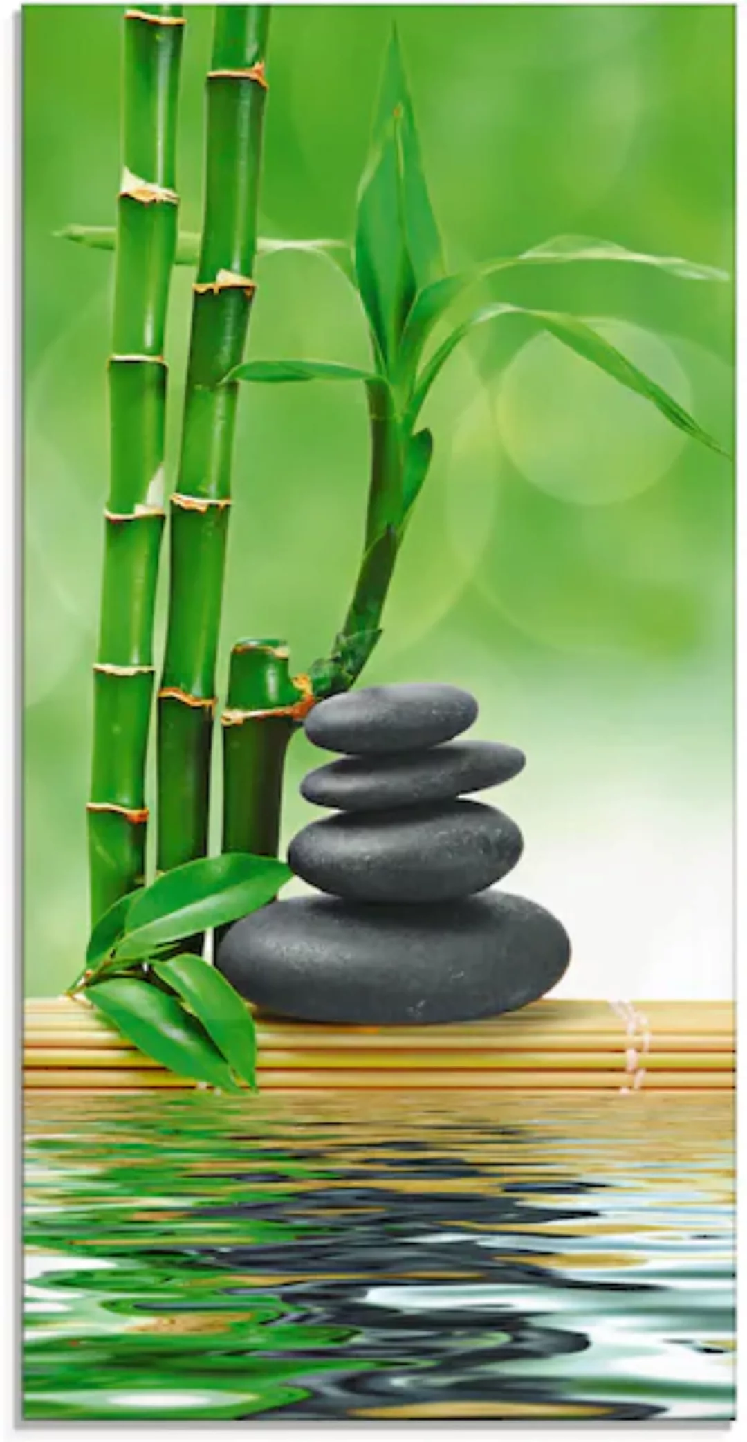 Artland Glasbild "Spa Konzept Zen Basaltsteine", Zen, (1 St.), in verschied günstig online kaufen