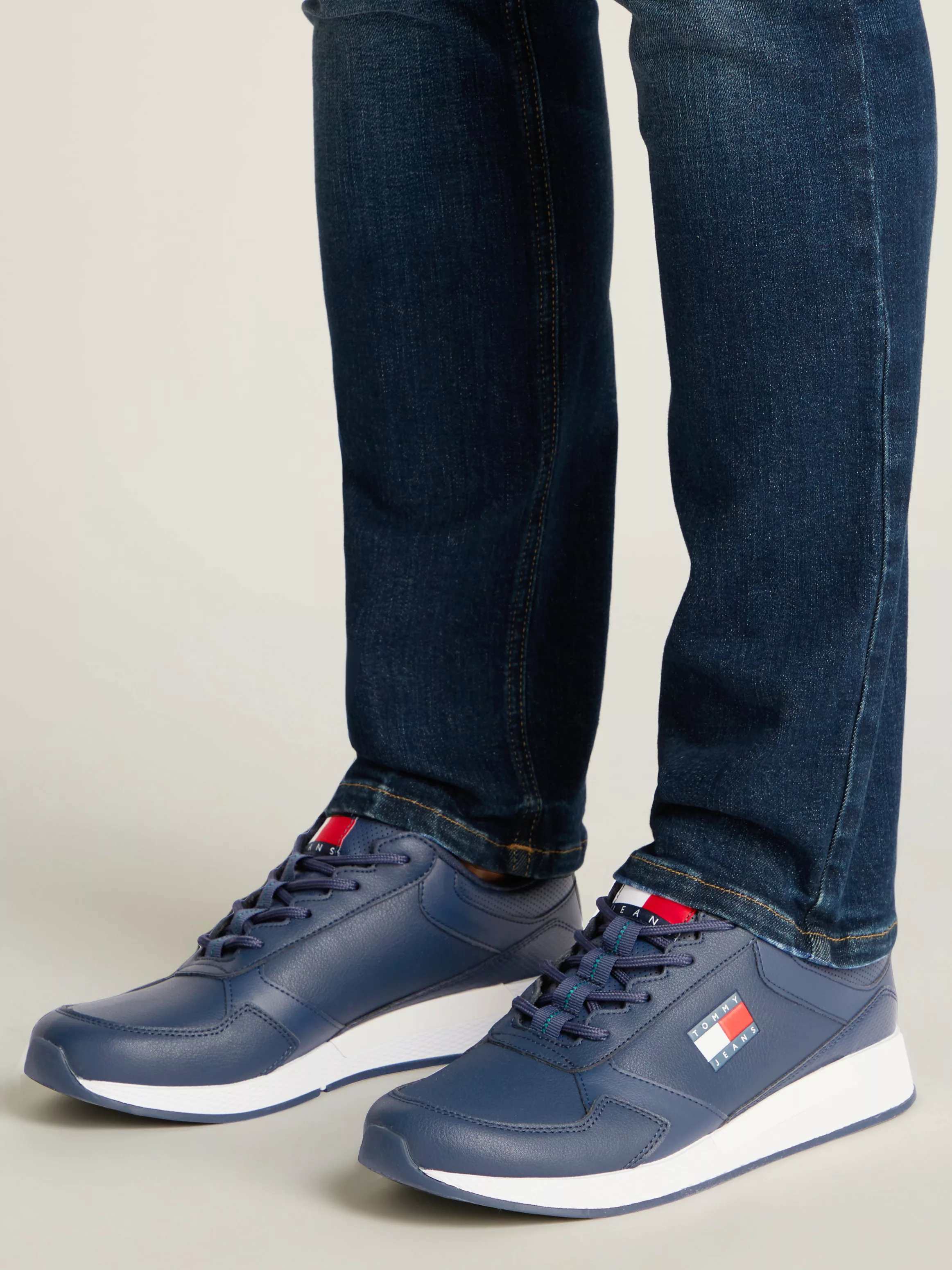 Tommy Jeans Keilsneaker "TOMMY JEANS FLEXI RUNNER", Freizeitschuh, Halbschu günstig online kaufen