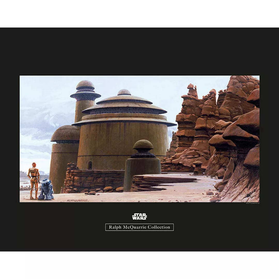 Komar Wandbild Star Wars Classic RMQ Jabbas Palace Star Wars B/L: ca. 50x40 günstig online kaufen