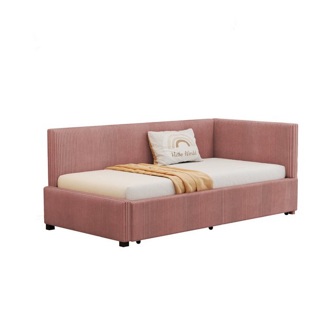 HAUSS SPLOE Schlafsofa 90x200 mit 2 großen Stauraumschubladen und Lattenros günstig online kaufen