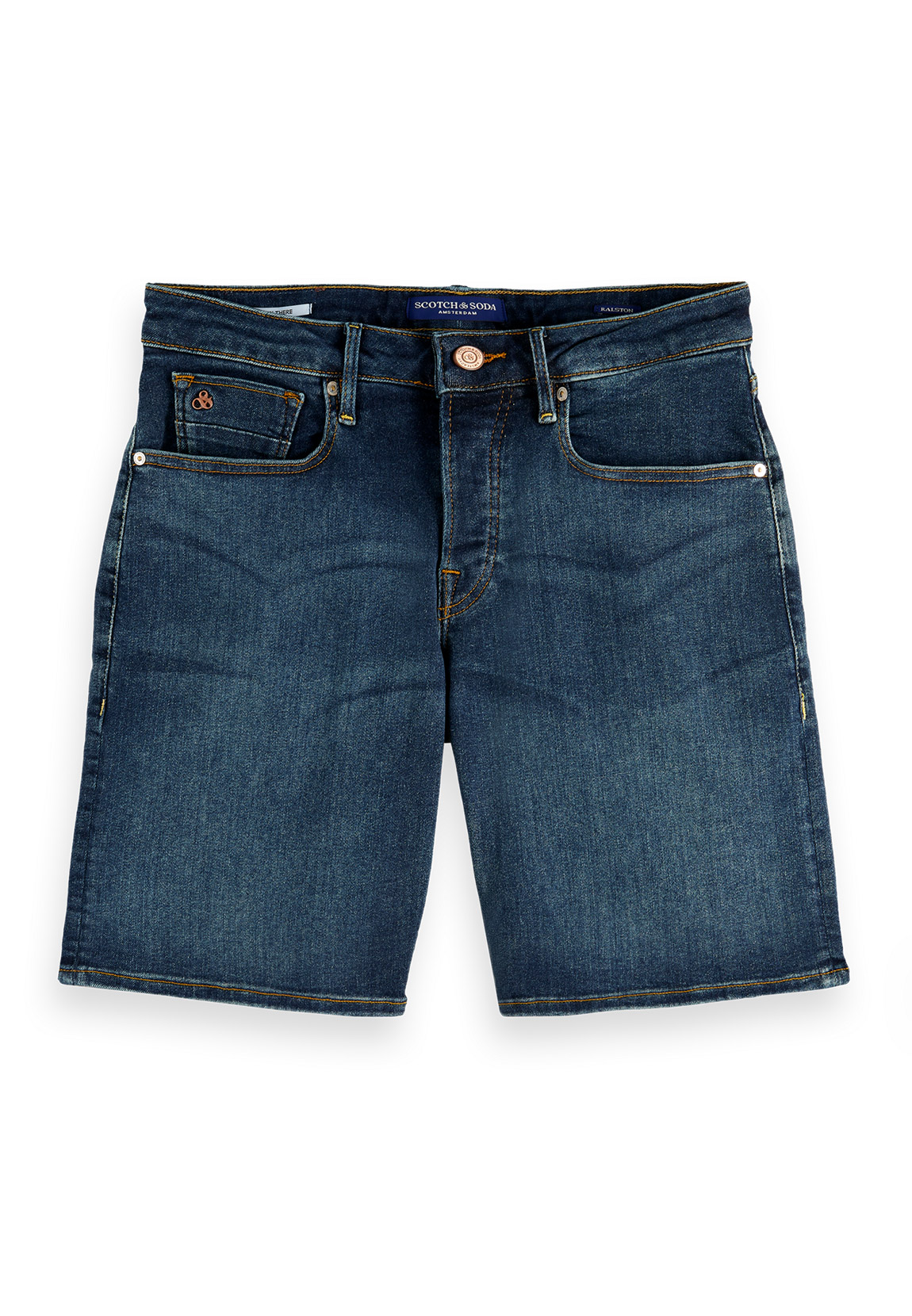 Scotch & Soda Herren Shorts RALSTON SHORT 166380 Burn The Blauw Dunkelblau günstig online kaufen