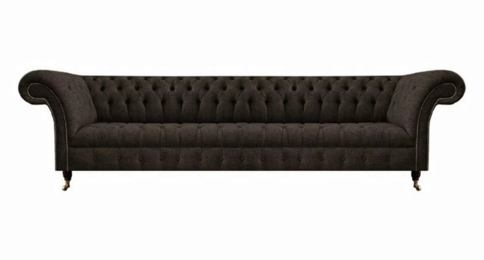 JVmoebel 4-Sitzer Chesterfield Sofa Viersitzer Couch Wohnzimmer Designer Po günstig online kaufen