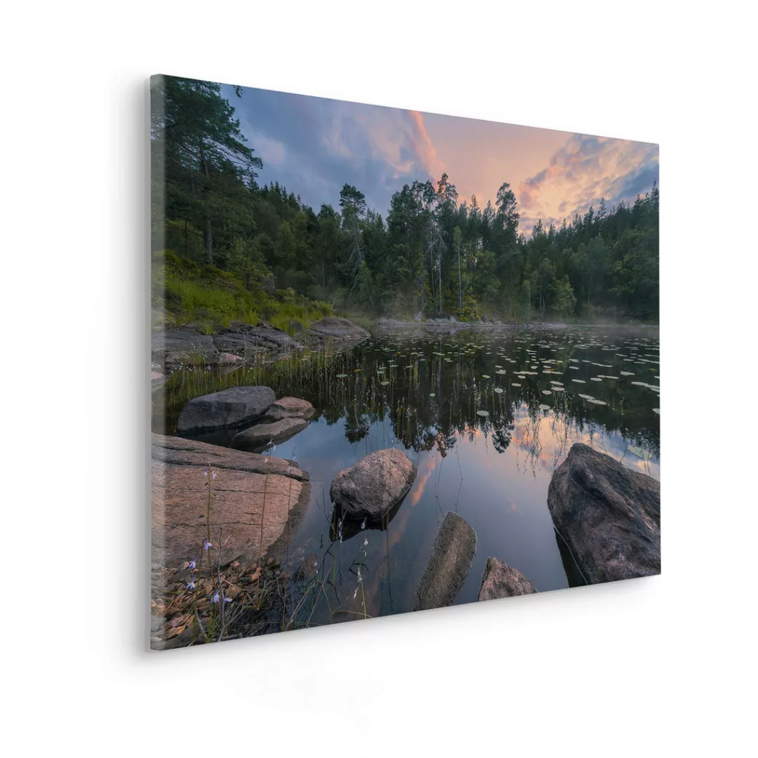 Komar Leinwandbild "Keilrahmenbild - Mystic Shores - Größe 90 x 60 cm", Bau günstig online kaufen