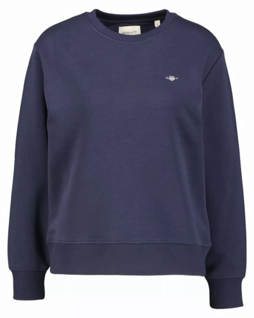 Gant Sweatshirt "SHIELD C-NECK SWEAT", Grafische GANT-Stickerei auf der Bru günstig online kaufen