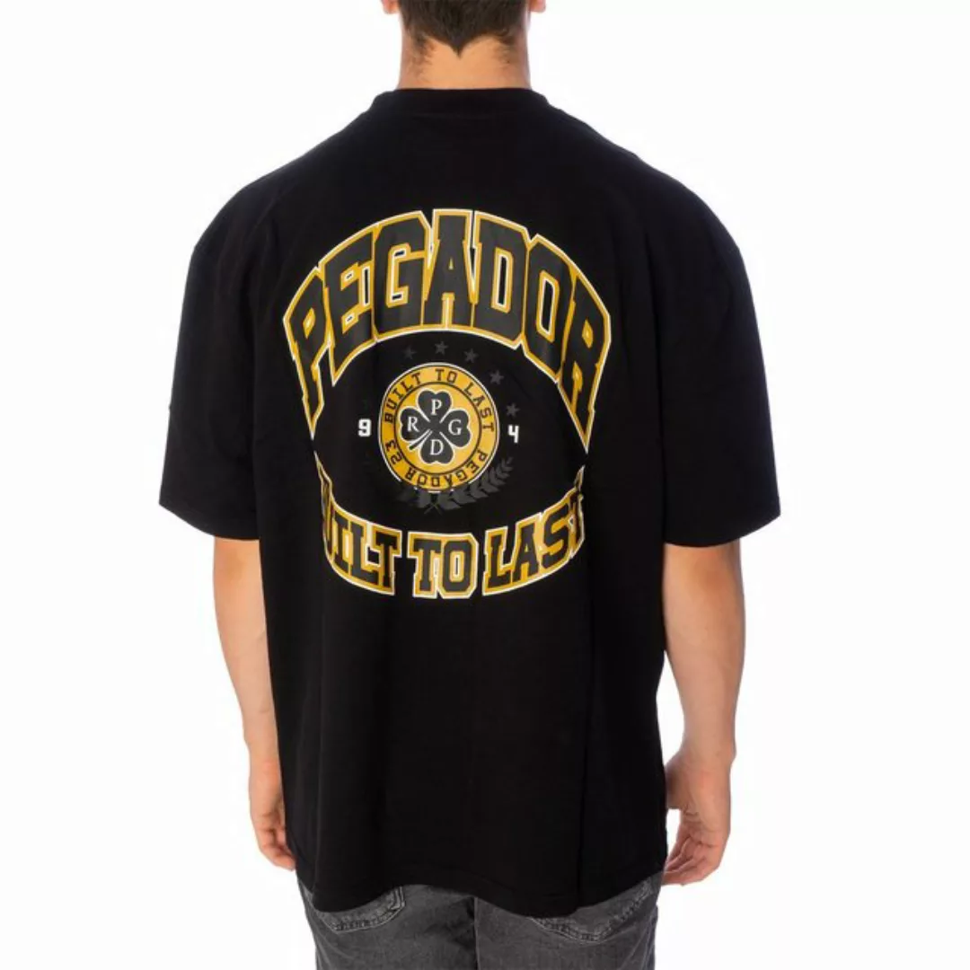 Pegador T-Shirt Pegador Smith Oversized T-Shirt Herren Shirt schwarz (1-tlg günstig online kaufen