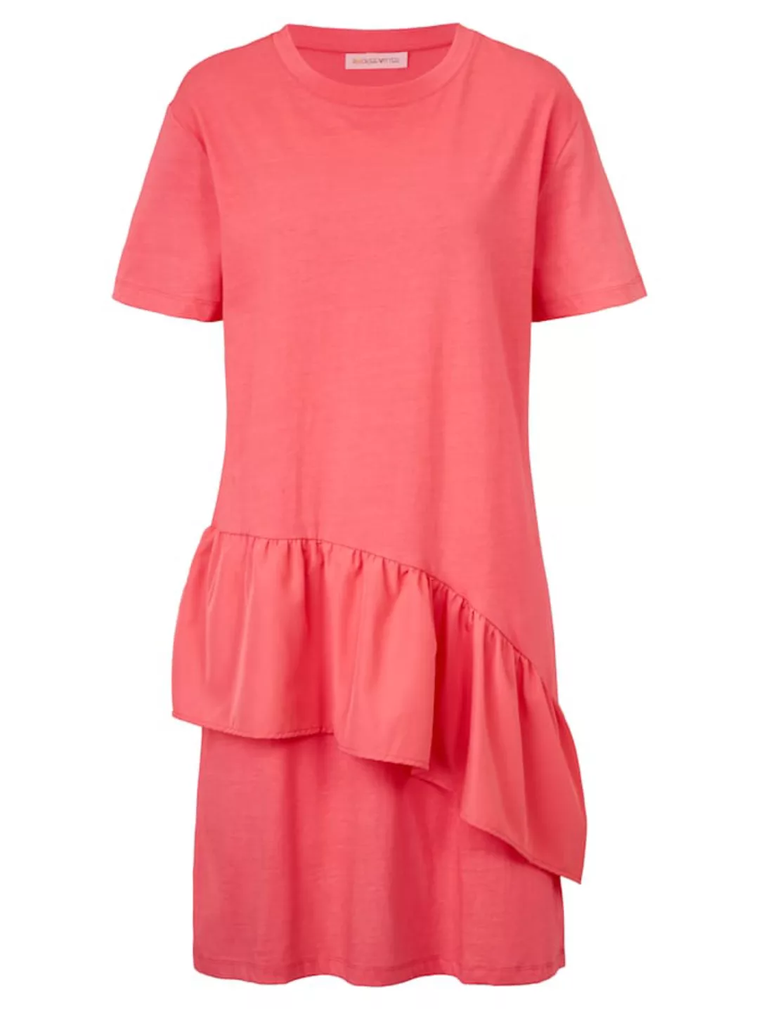 Kleid mit Volant ROCKGEWITTER Koralle günstig online kaufen