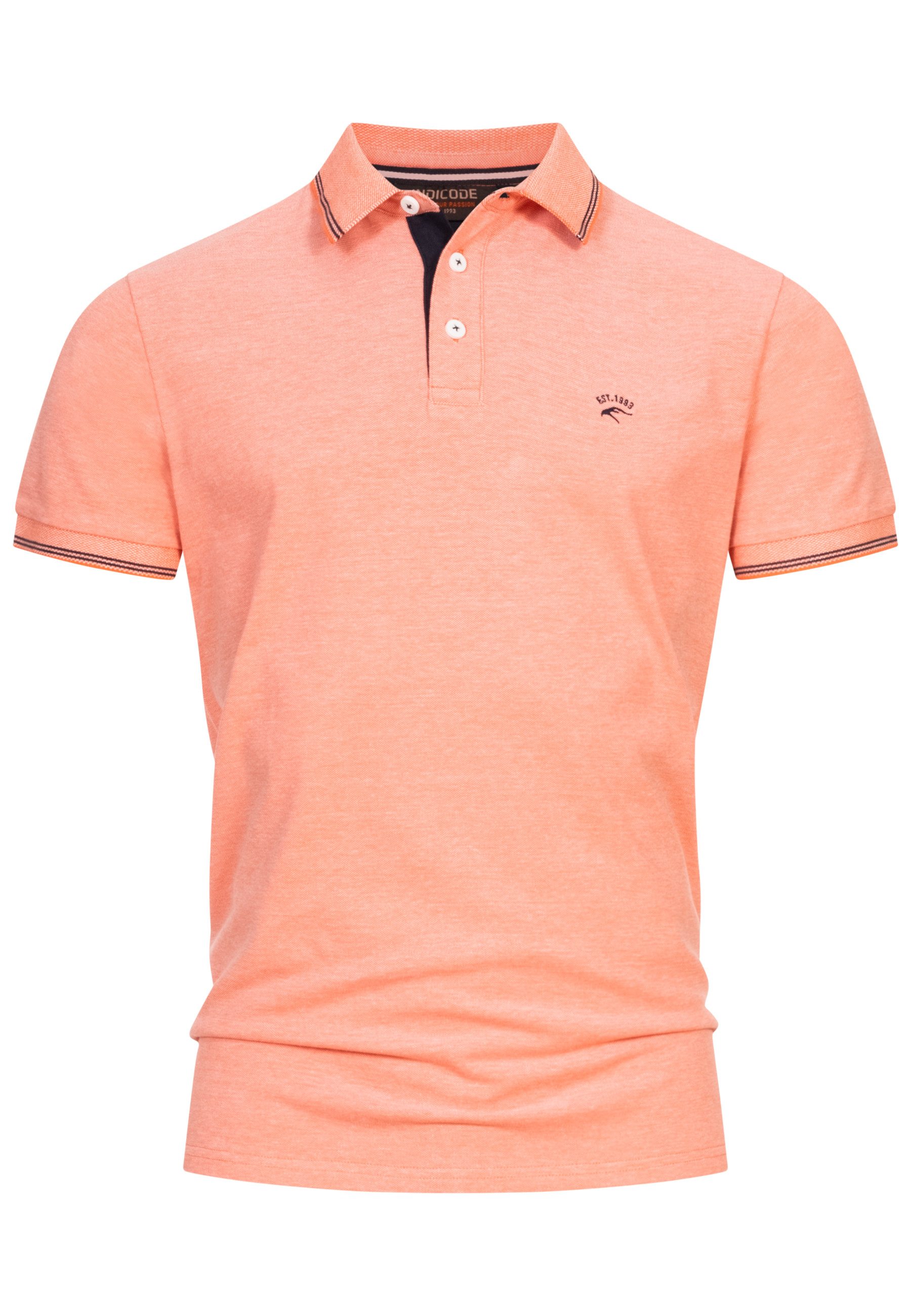 Indicode Poloshirt INSan Jose 100% Baumwolle günstig online kaufen