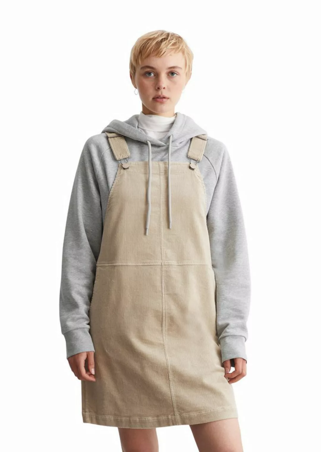 Marc O'Polo DENIM Minikleid aus elastischem Organic Cotton-Mix günstig online kaufen