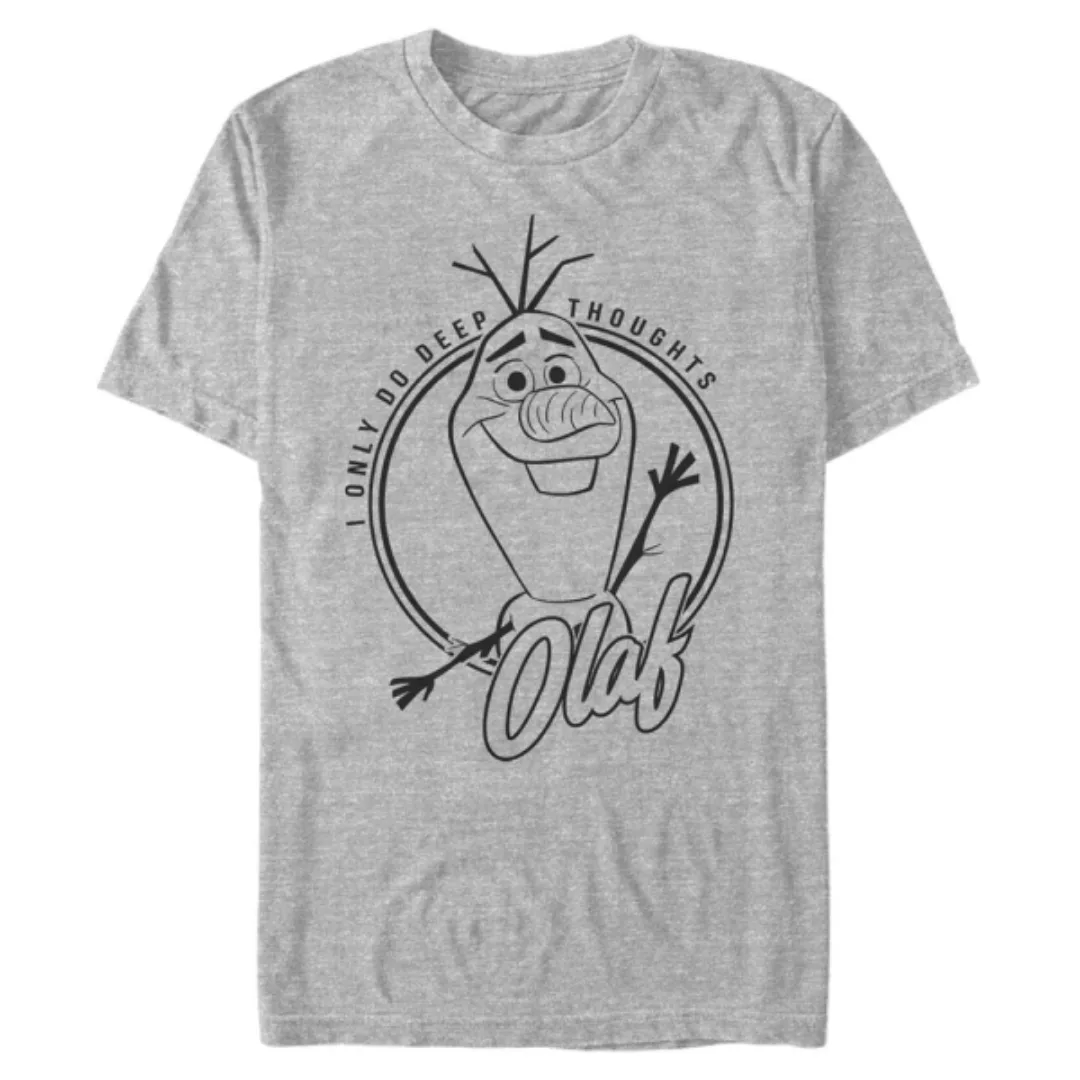 Disney - Eiskönigin - Olaf Deep Thought - Männer T-Shirt günstig online kaufen