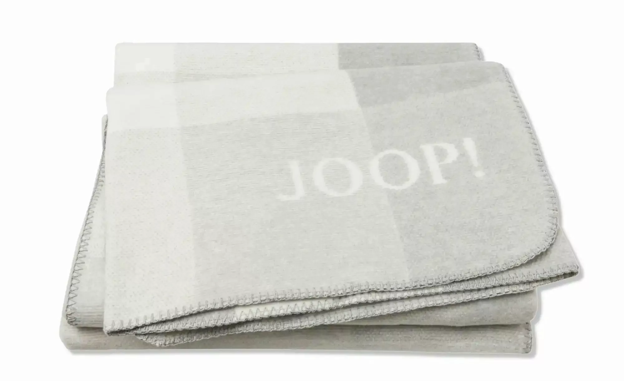 JOOP! Wohndecke Mesh ¦ grau ¦ Baumwollmischgewebe ¦ Maße (cm): B: 200 H: 1 günstig online kaufen