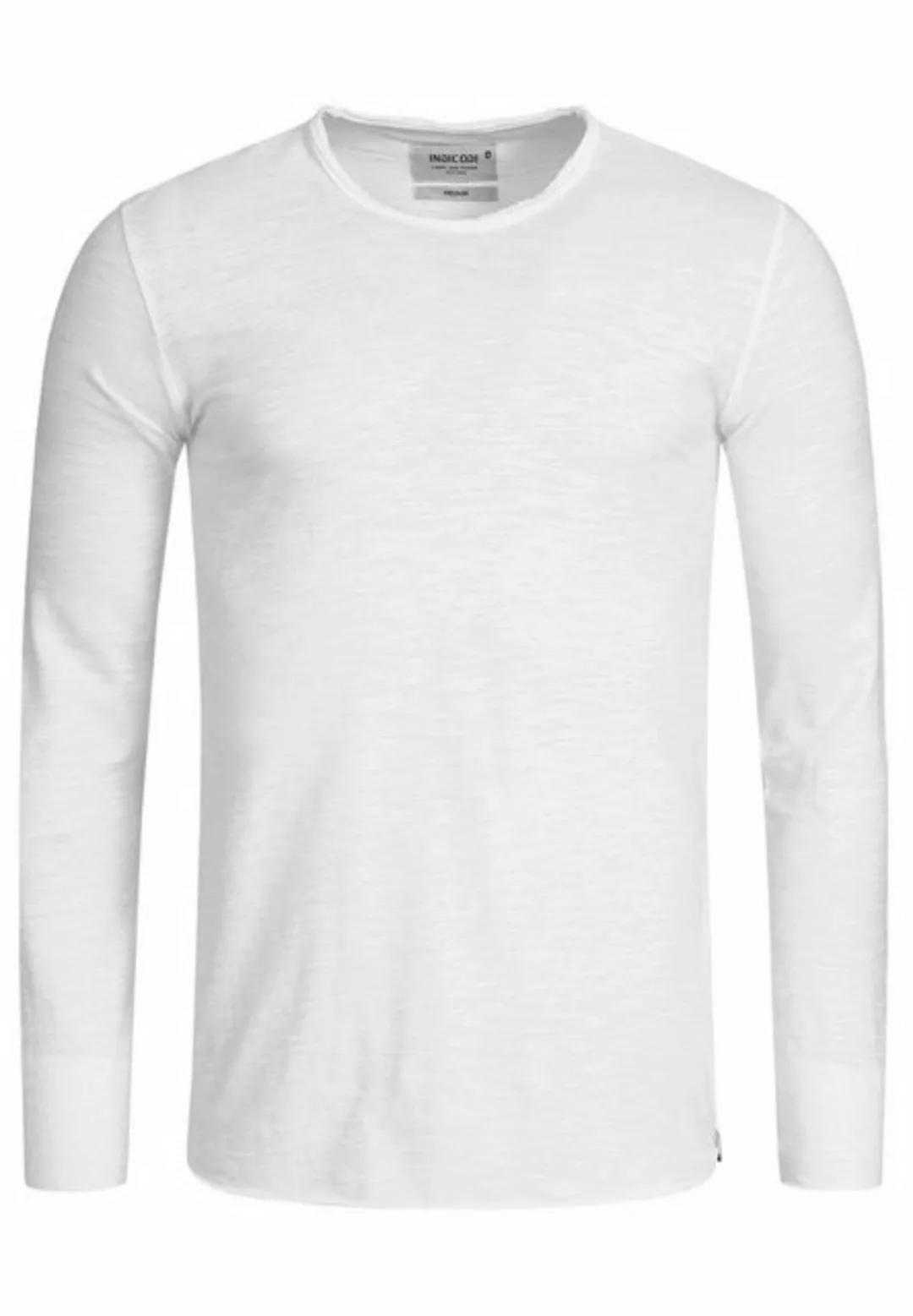 Indicode T-Shirt Willbur Longsleeve günstig online kaufen