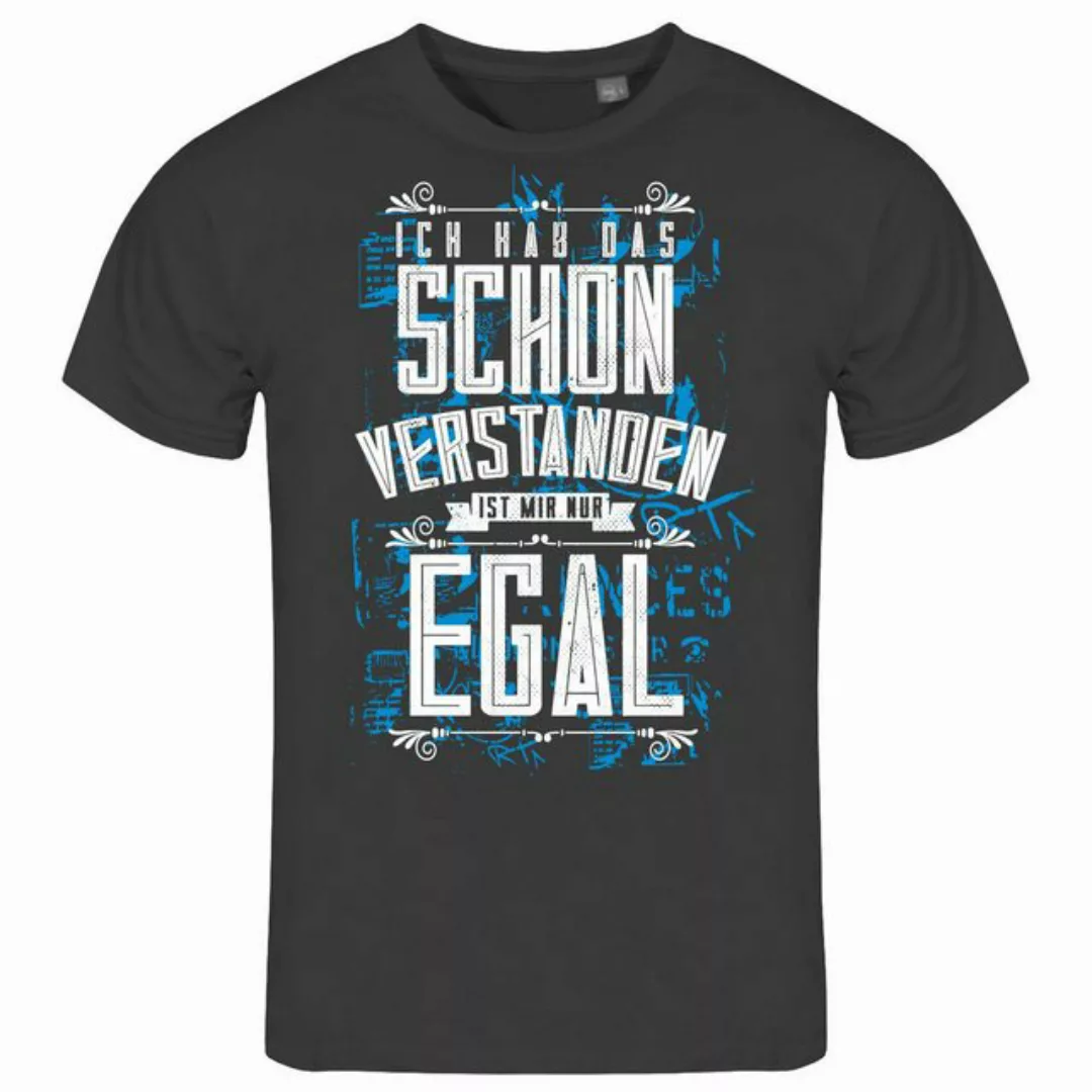 deinshirt Print-Shirt Herren T-Shirt Ich hab das schon verstanden ist mir n günstig online kaufen