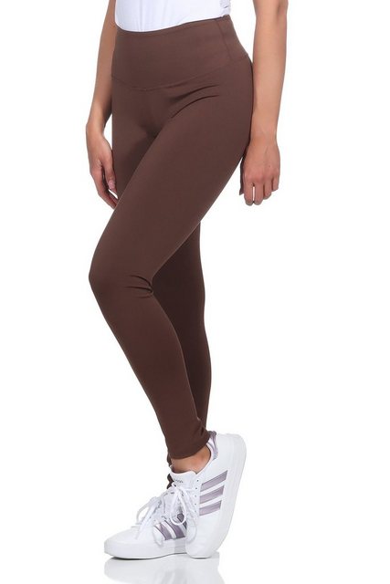 CLEO STYLE Leggings Damen Leggings 9007 2XL/3XL Dunkelbraun 9001 günstig online kaufen