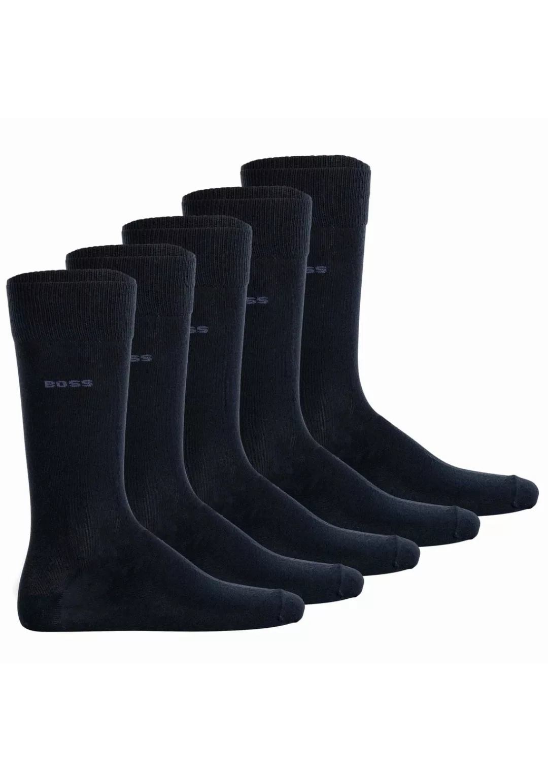 BOSS Businesssocken "5P RS Uni Col CC", (Packung, 5 Paar, 5er), mit BOSS Sc günstig online kaufen