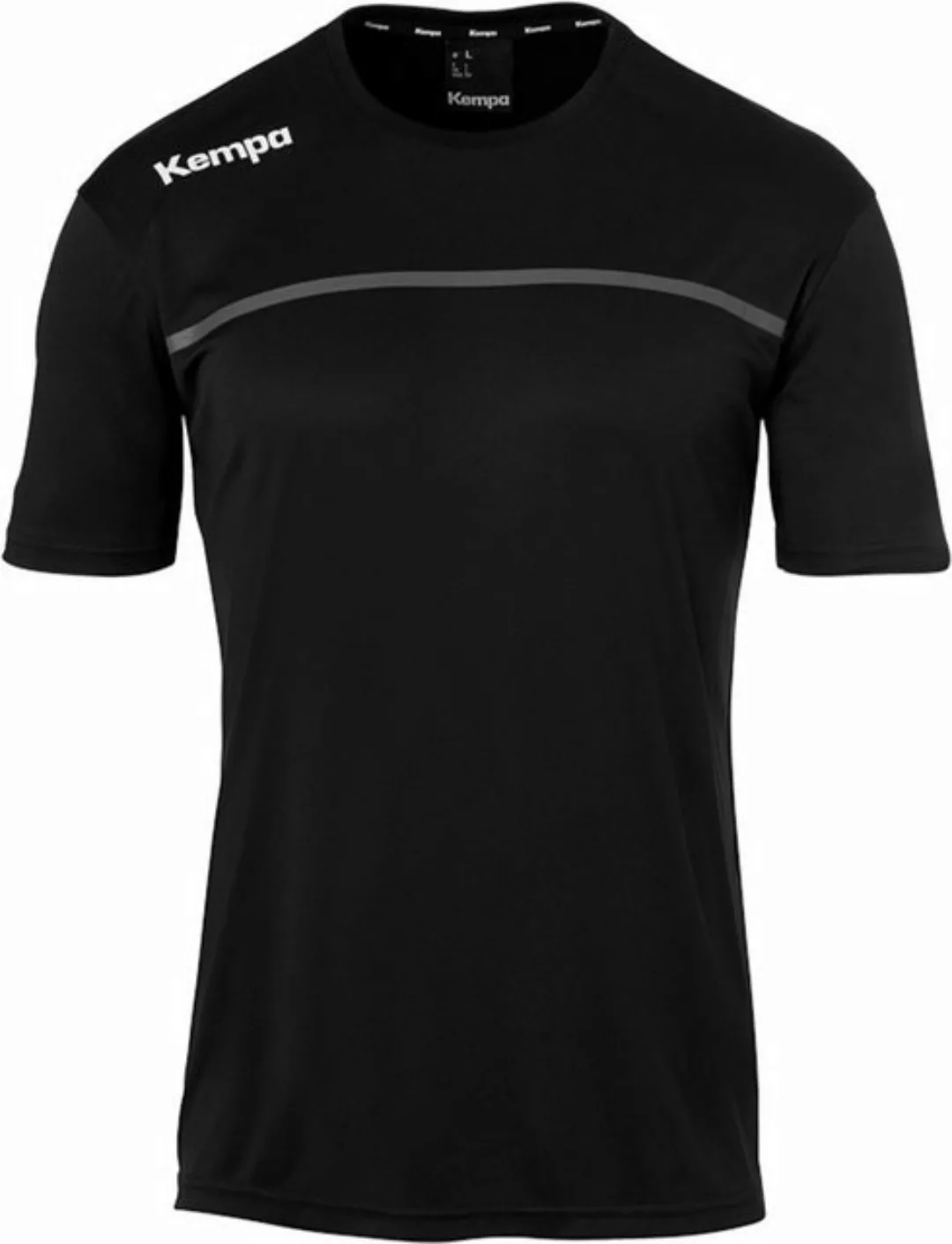Kempa Kurzarmshirt EMOTION 2.0 POLY SHIRT schwarz/anthra günstig online kaufen