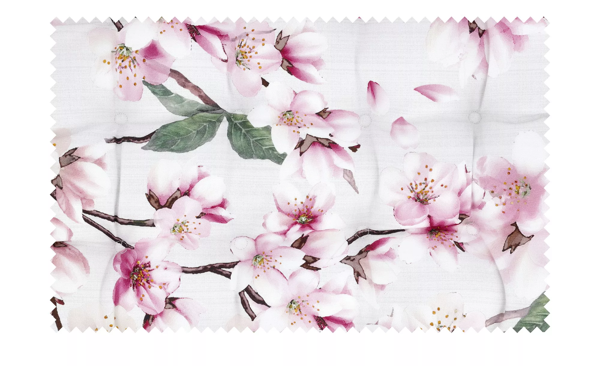 LAVIDA Stuhlkissen  Kirschblüte ¦ mehrfarbig ¦ Maße (cm): B: 40 H: 4 Dekoki günstig online kaufen
