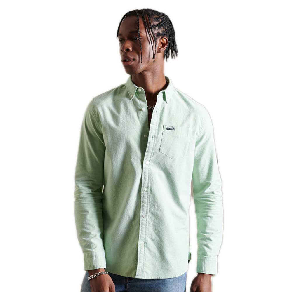 Superdry Vintage Oxford Shirt M Apple Green günstig online kaufen