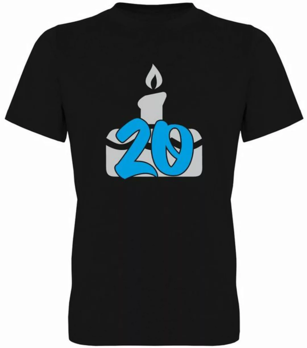 G-graphics T-Shirt 20 – Geburtstagstorte Herren T-Shirt, zum 20ten Geburtst günstig online kaufen