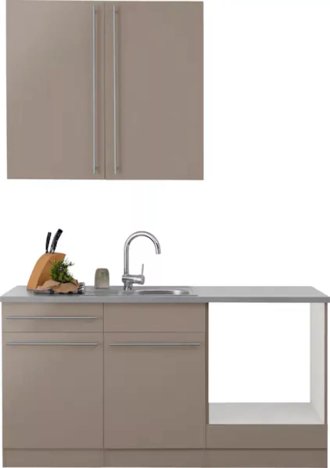 wiho Küchen Küchenzeile "Chicago", wahlweise mit E-Geräten, Breite 160 cm günstig online kaufen