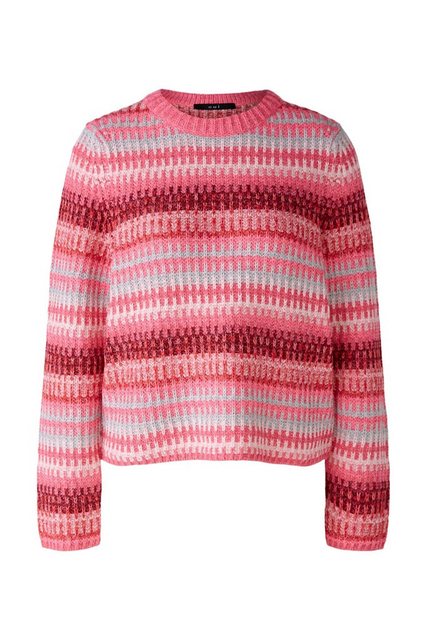 Oui Strickpullover Oui Damen Pullover in Handstick Optik 36 (1-tlg) günstig online kaufen