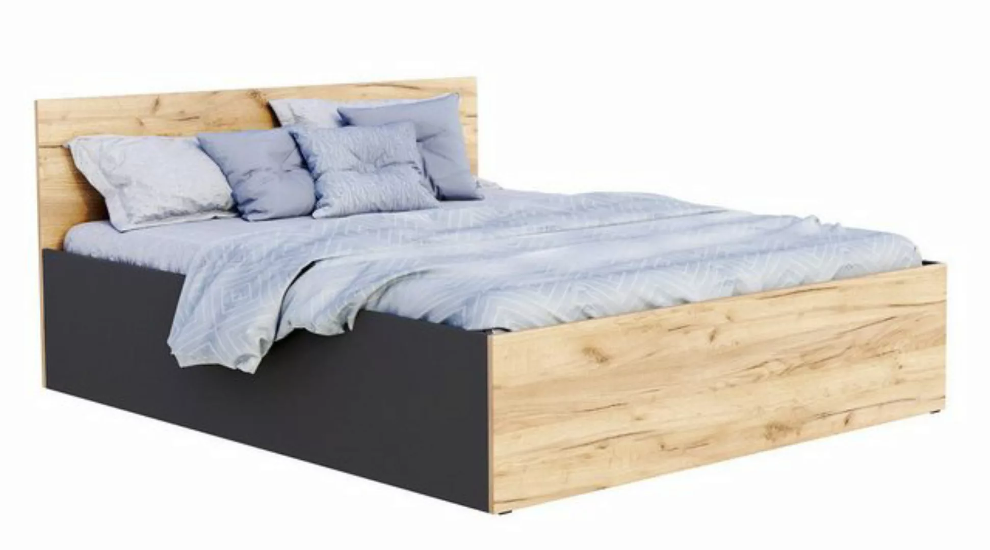 FDM Stauraumbett Bettgestell Bettrahmen Doppelbett 120x200, 140x200, 160x20 günstig online kaufen