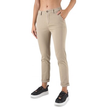 40weft  Hosen Chino Briana Beige Oxford-Hose günstig online kaufen