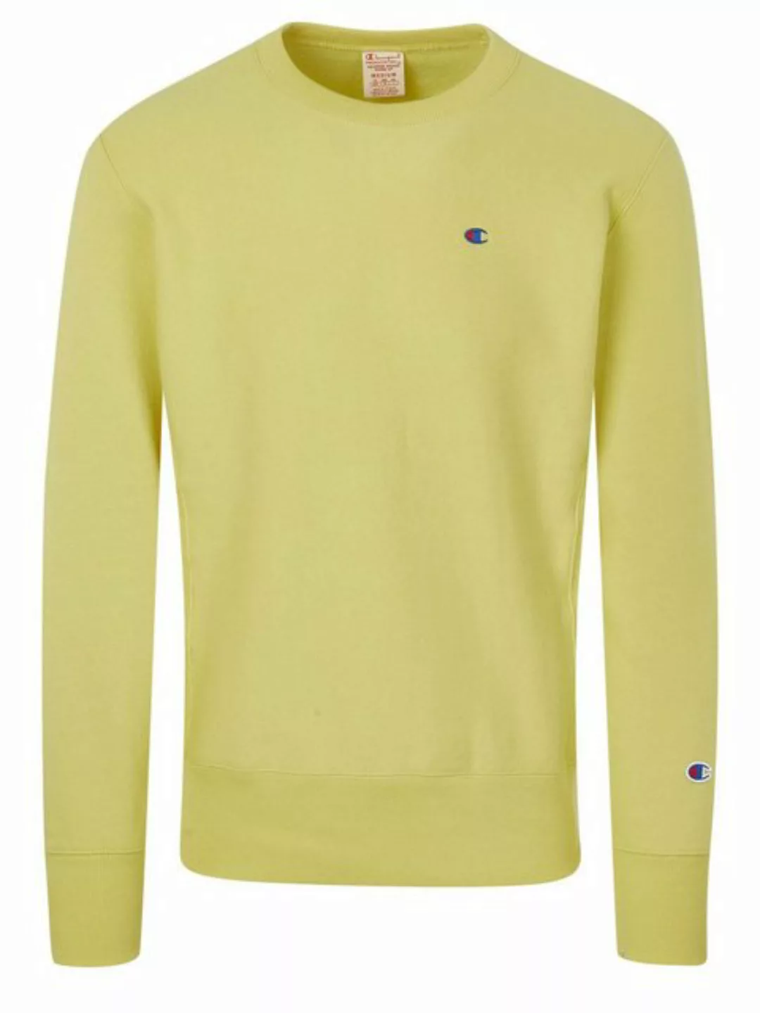 Champion Sweater Champion Pullover gelb günstig online kaufen