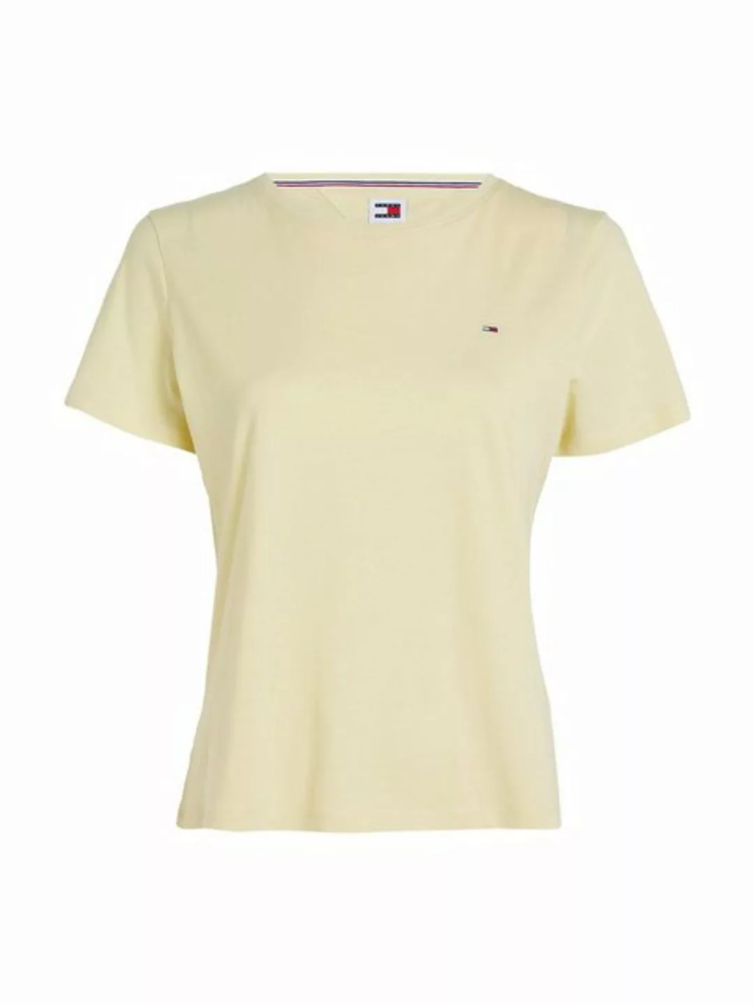 Tommy Jeans T-Shirt Soft Jersey T Shirt aus weicher Jersey Qualität Rundhal günstig online kaufen