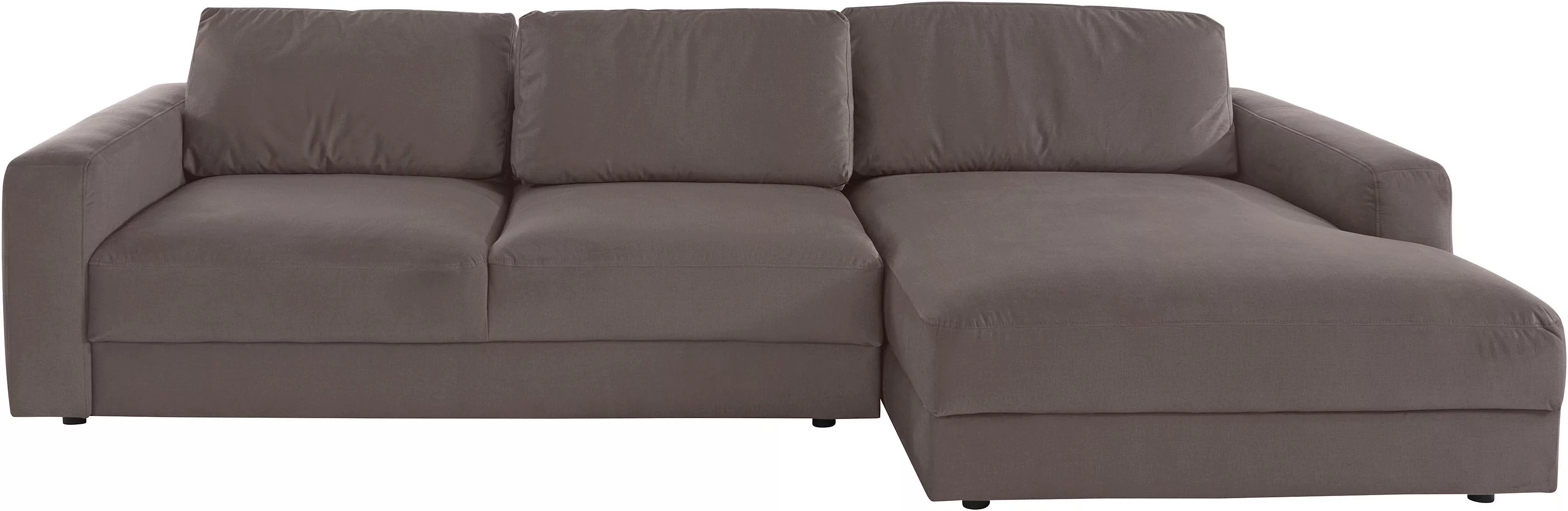 Places of Style Ecksofa "Bloomfield, L-Form", extra tiefe Sitzfläche, wahlw günstig online kaufen