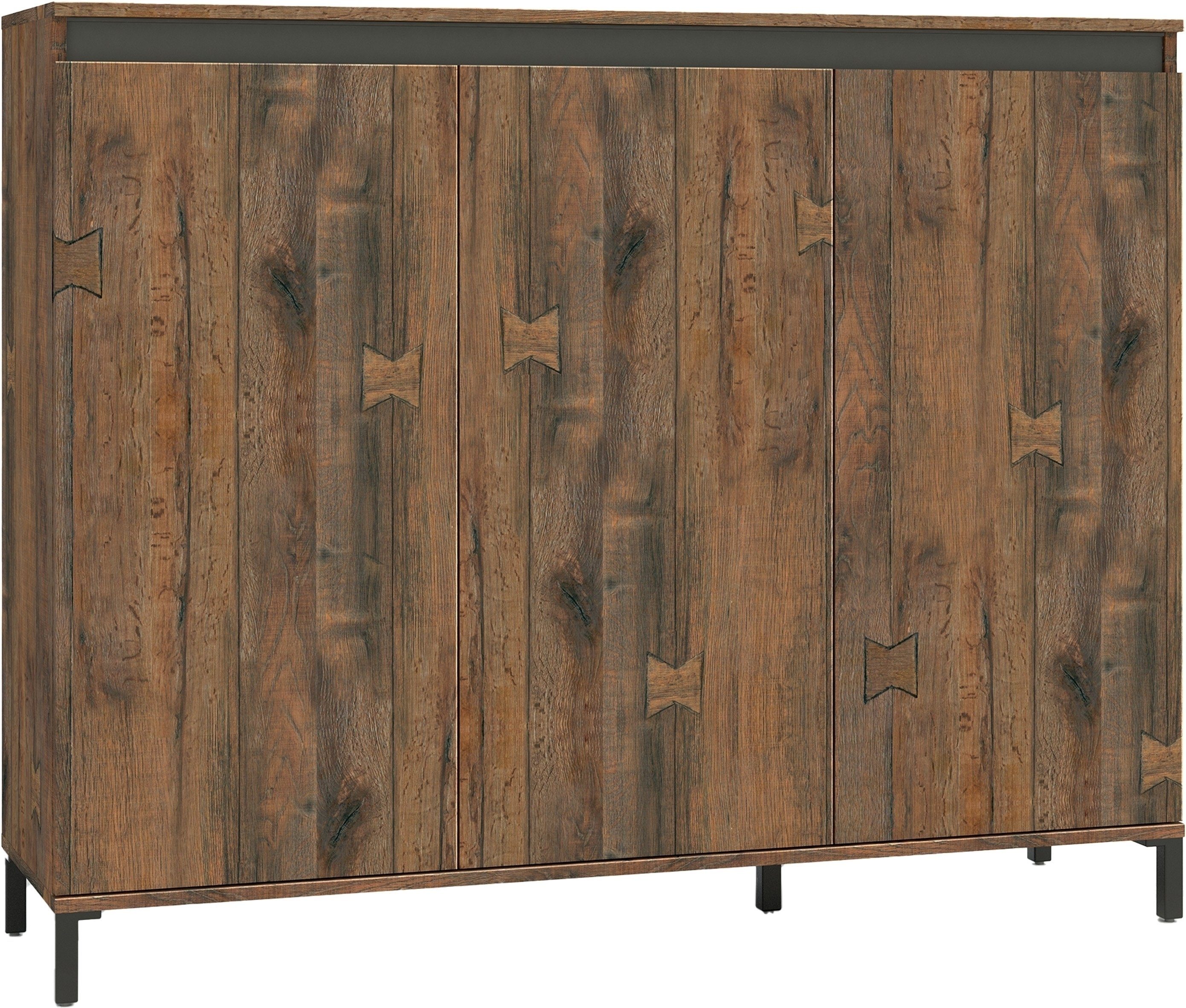 freiraum Highboard GENIO industrial, in Eiche, günstig online kaufen