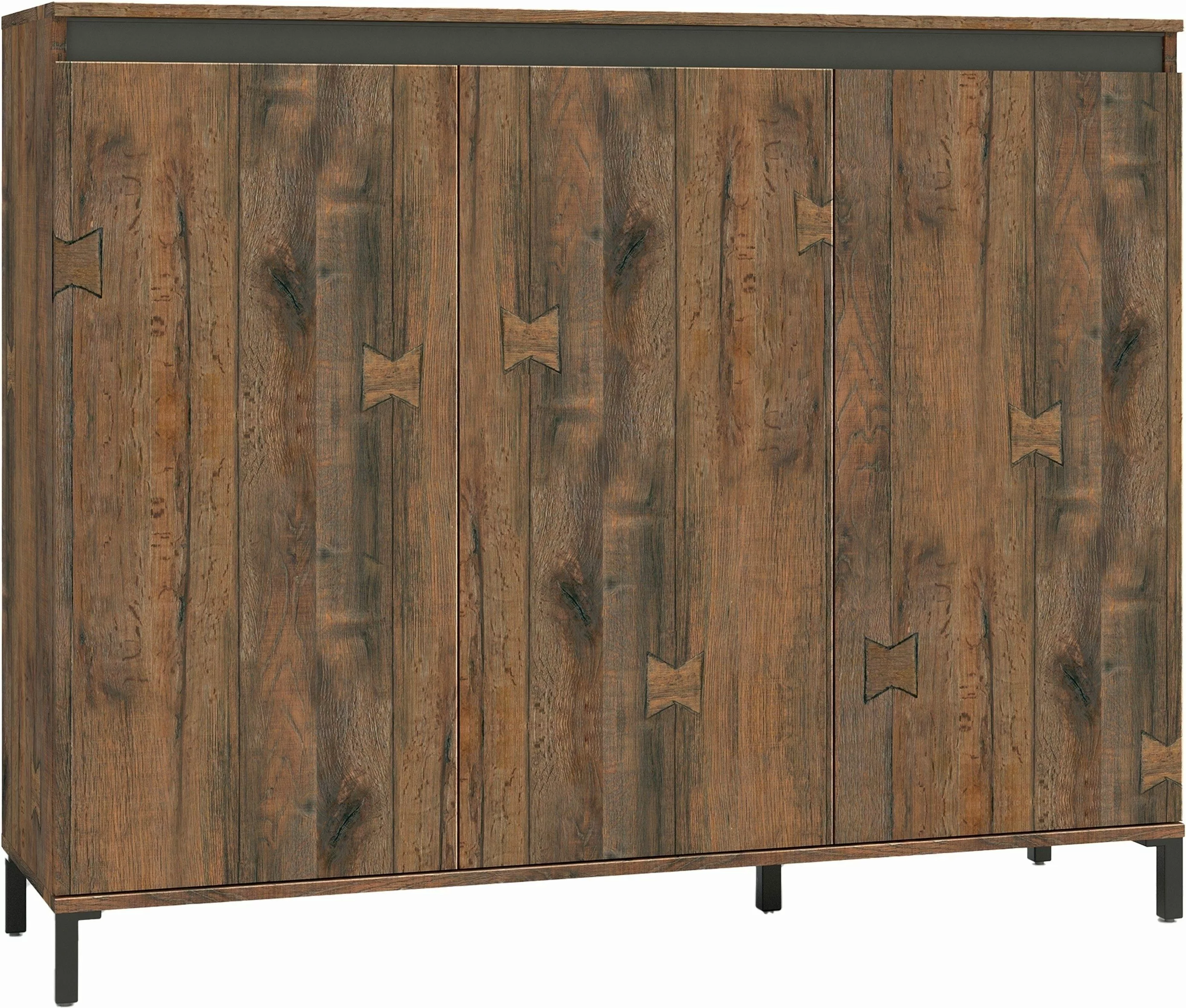 freiraum Highboard GENIO industrial, in Eiche, günstig online kaufen