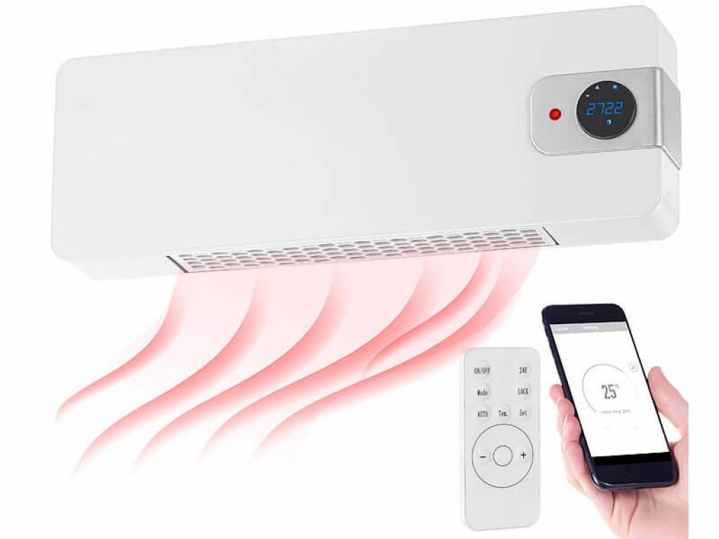 Sichler Keramikheizlüfter WLAN Keramik Heizlüfter WLAN-Wandheizlüfter, günstig online kaufen