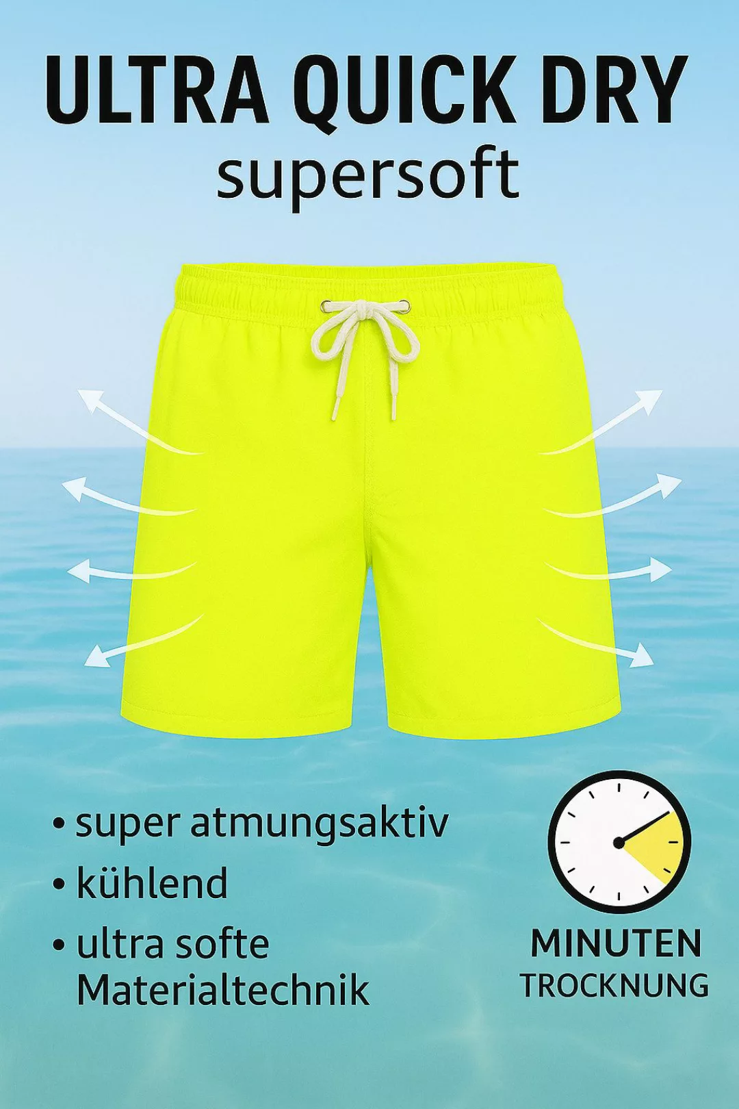 RedBridge Badeshorts Extrem schnelltrocknend – Atmungsaktiv, günstig online kaufen