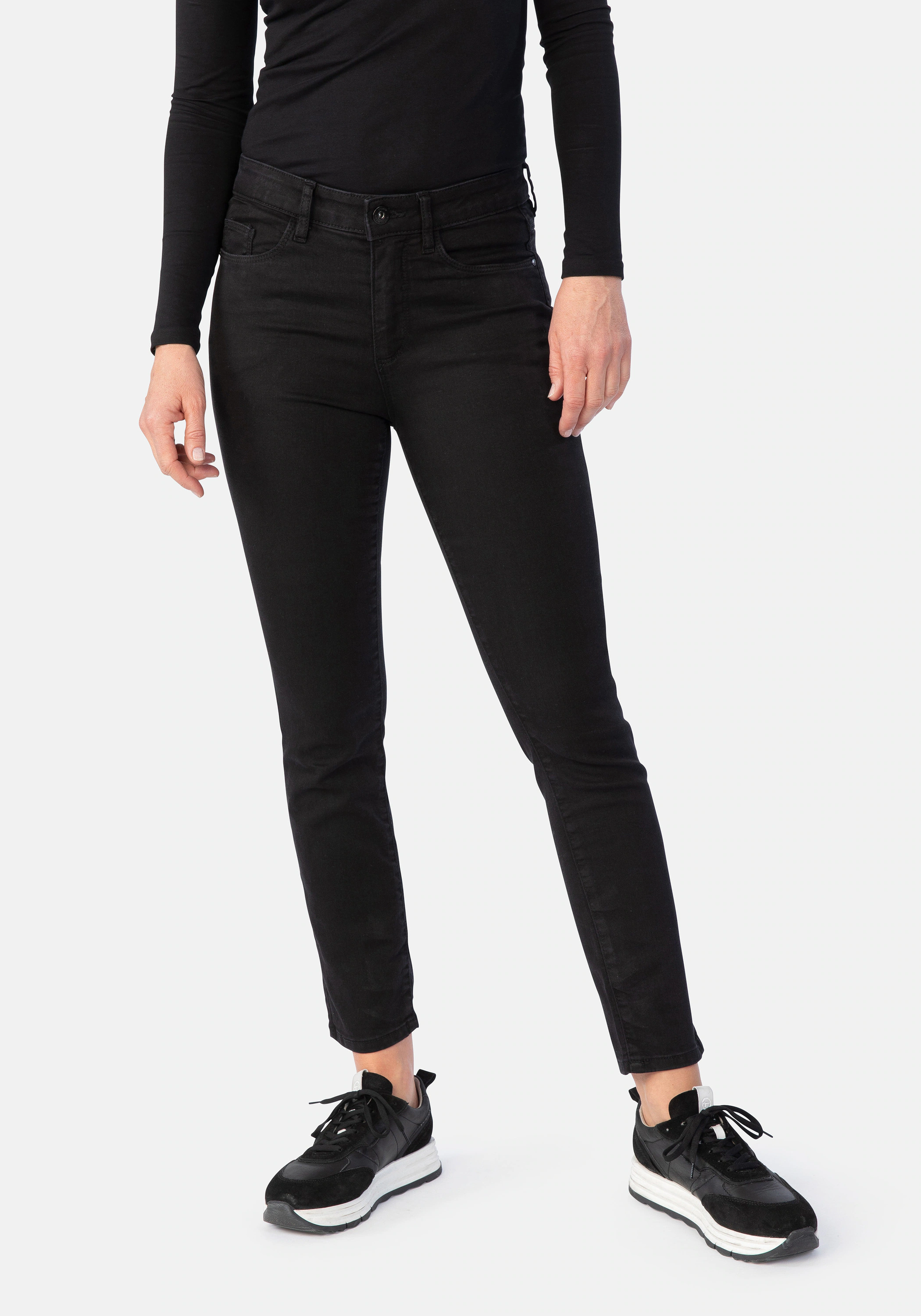 STOOKER WOMEN 5-Pocket-Jeans "Florenz Denim Slim Fit", Slim Fit Casual Clea günstig online kaufen