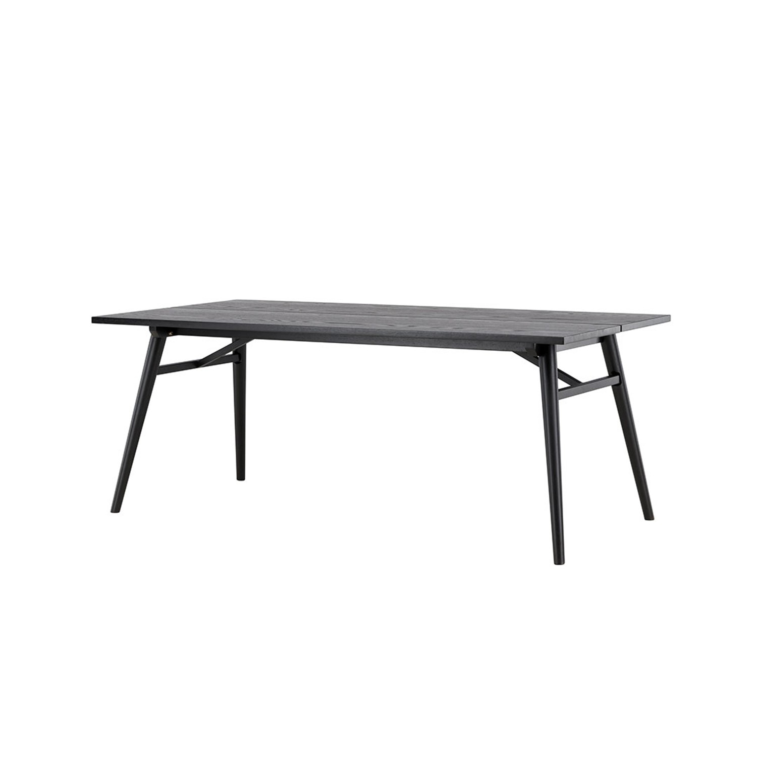 ebuy24 Sleek Esstisch 95x195 cm Schwarz günstig online kaufen