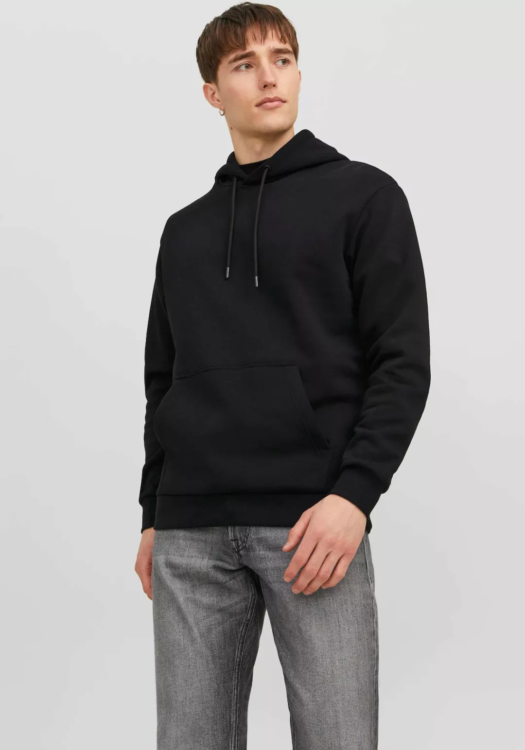 Jack & Jones Kapuzensweatshirt "JJEBRADLEY SWEAT HOOD NOOS", mit Känguru Ta günstig online kaufen